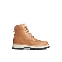 Main view of Medium Beige Mountain-Sider Utility Boot Hiker Boots for men. 